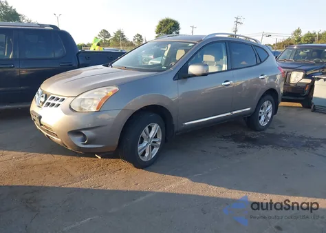 2012 Nissan Rogue Sv z USA, uszkodzony, nr VIN JN8AS5MV0CW391495
